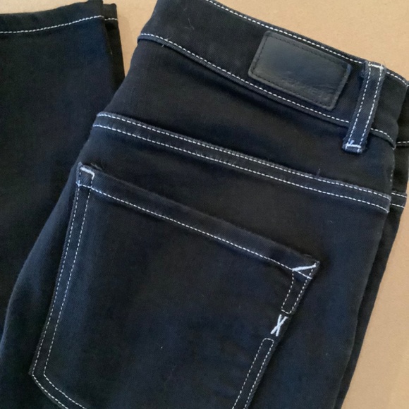 Express high rise black button fly skinny jean - Picture 9 of 12